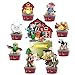 Fuyhiuous 25Pack Lai Granja De Zenoon Cake Toppers Cupcake ToppersLai Granja De Zenoon Birthday Party Decoration Cake Decorations for Lai Granja De Zenoon party Supplies - Image 3