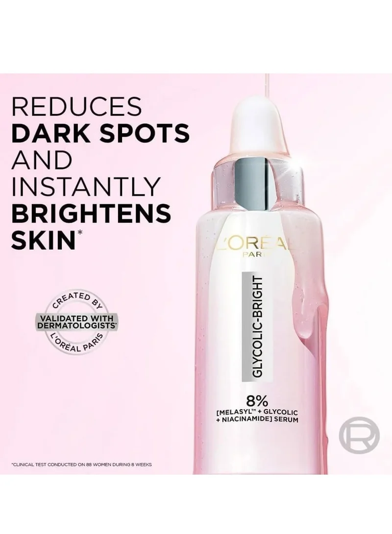L'OREAL PARIS Glycolic Acid Brightening Anti-Dark Spot Serum - 15 ml