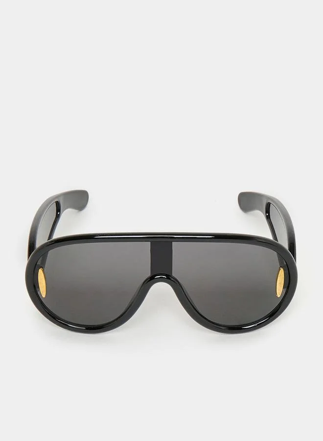 ستايلي Retro Shield Sunglasses