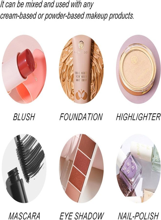 COSLUXE Makeup Mixing Liquid Waterproof Clear Mix, Cosmetic Thinner,Foundation Blender, Eyeshadow & Mascara Sealer, Prolong Makeup Durability Color Enhancer Mix 9ML - Image 5