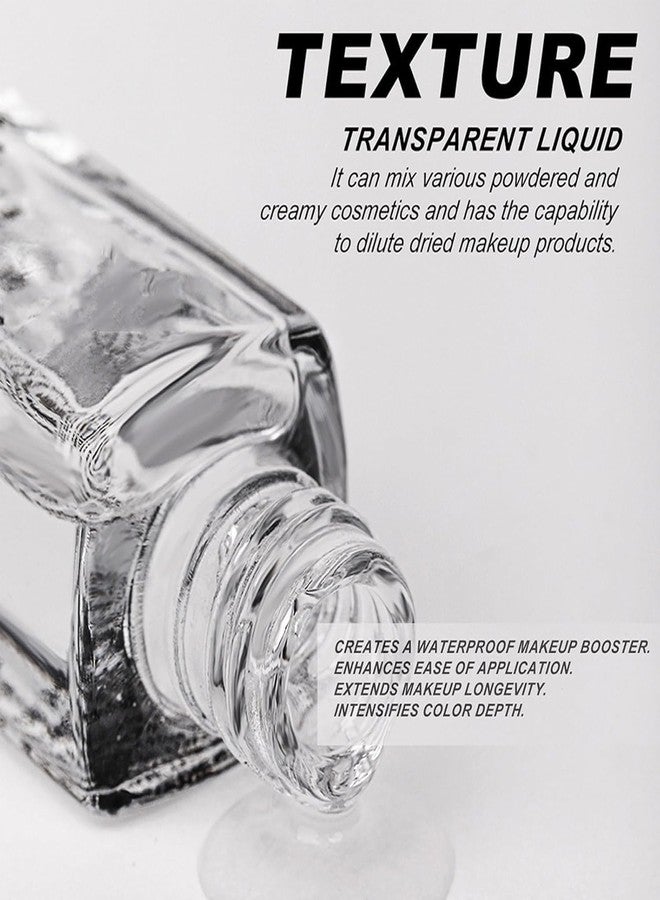 COSLUXE Makeup Mixing Liquid Waterproof Clear Mix, Cosmetic Thinner,Foundation Blender, Eyeshadow & Mascara Sealer, Prolong Makeup Durability Color Enhancer Mix 9ML - Image 4