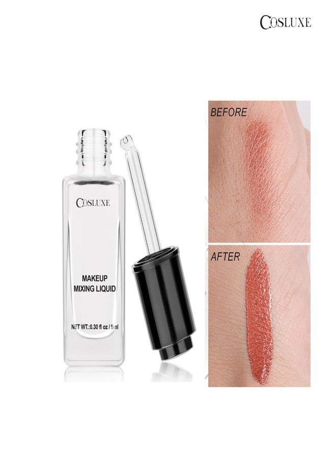 COSLUXE Makeup Mixing Liquid Waterproof Clear Mix, Cosmetic Thinner,Foundation Blender, Eyeshadow & Mascara Sealer, Prolong Makeup Durability Color Enhancer Mix 9ML - Image 3