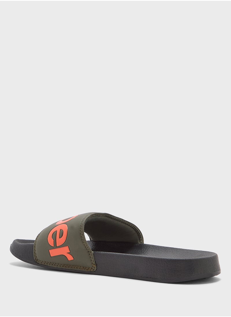 Superdry - Superdry Pool Slide - Image 1