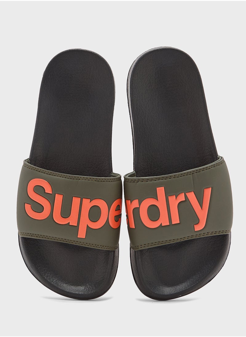 Superdry - Superdry Pool Slide - Image 1
