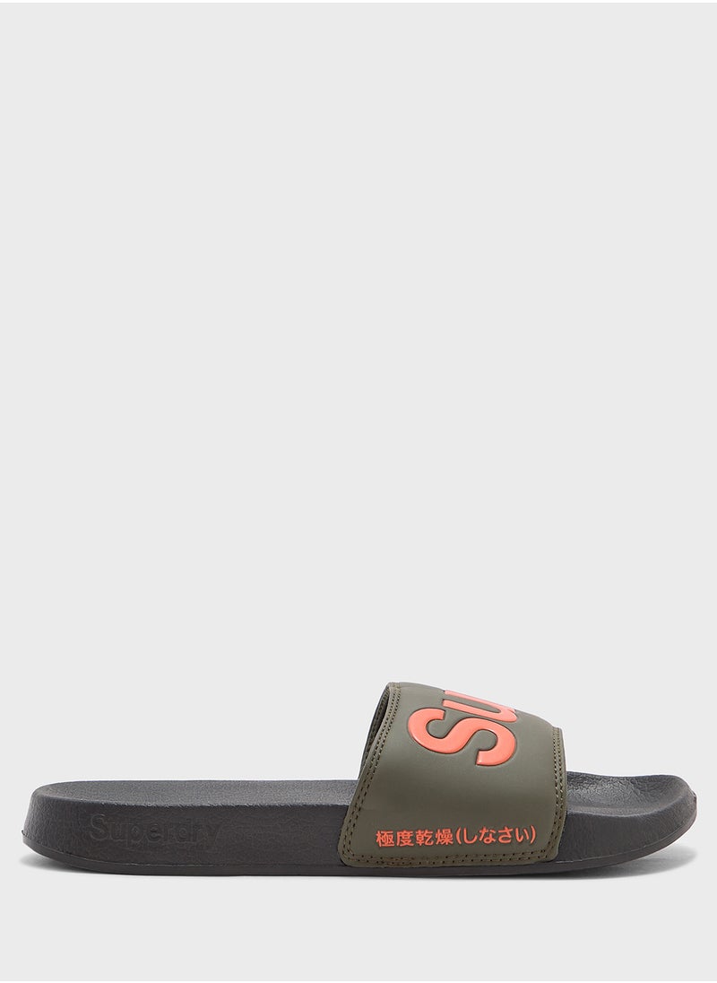 Superdry - Superdry Pool Slide - Image 1
