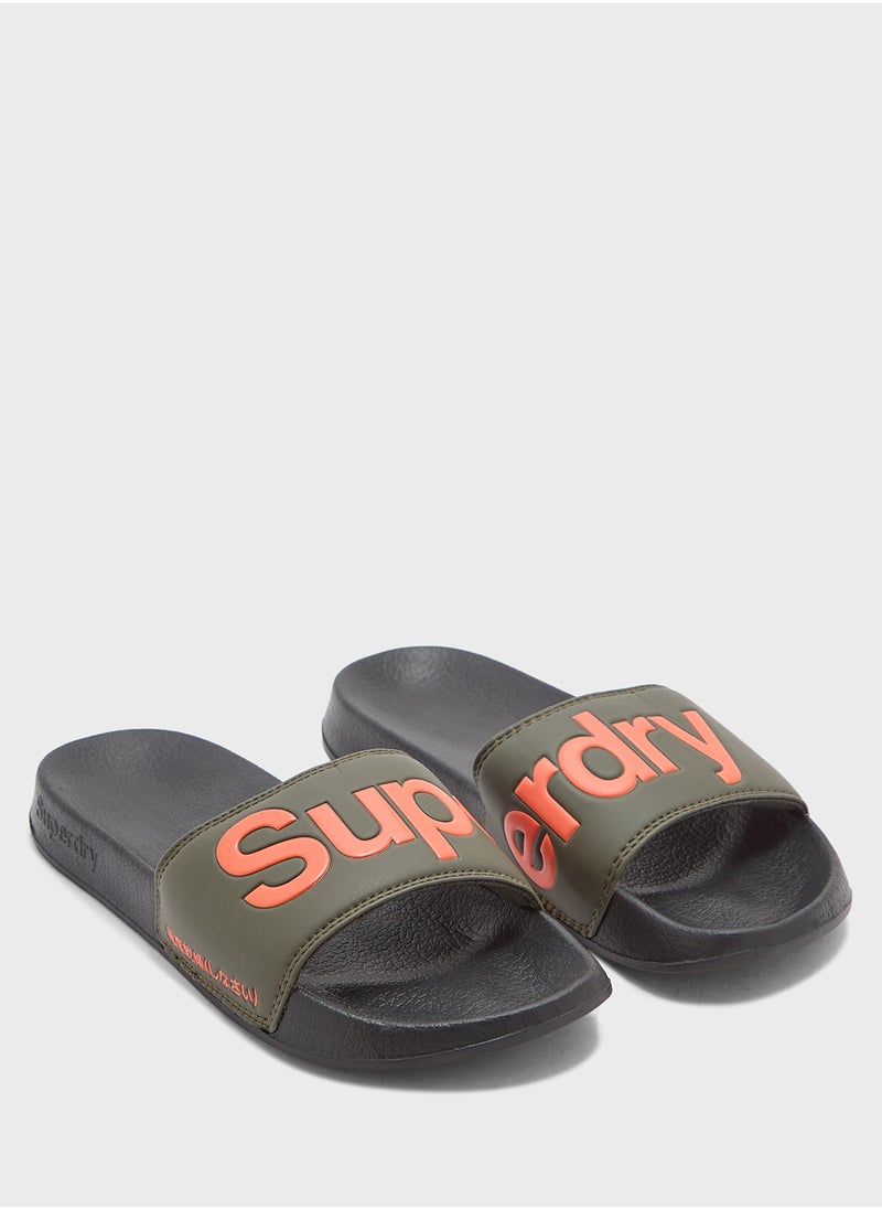Superdry - Superdry Pool Slide - Image 1