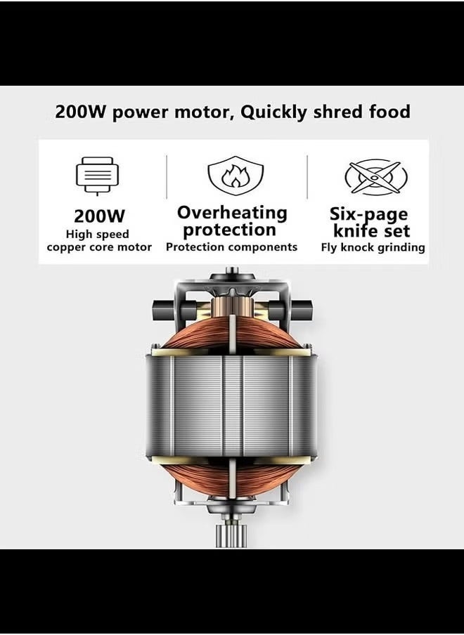 ELTRAZONE Mini Electric Kitchen Grinder | Electric Coffee Grinder for Spices, Seeds, Herbs & Coffee Beans | Wet & Dry Spice Blender | Stainless Steel Espresso Grinder | Compact & Powerful - Image 4