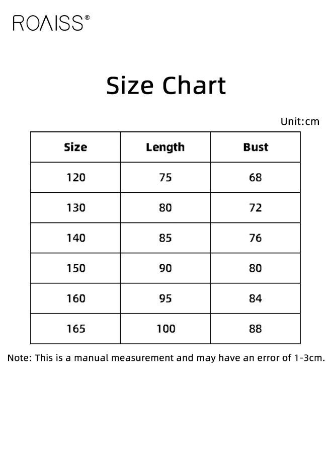roaiss Girls A Line Dress with Button Design, Square Neck Puff Sleeve Dress with Ruffled Design, Stylish Chic Midi Frock for Girls, Suitable for Daily Wear, Birthday Parties or Any Occasion - Image 5