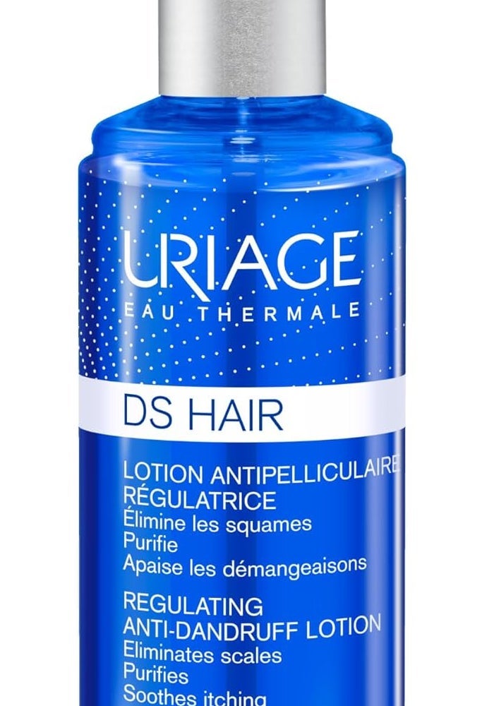 Uriage لوسيون يورياج دي إس لمكافحة قشرة الشعر - علاج منظم للقشرة الشديدة وفروة الرأس المتهيجة، خالي من العطور، 100 مل - Image 1