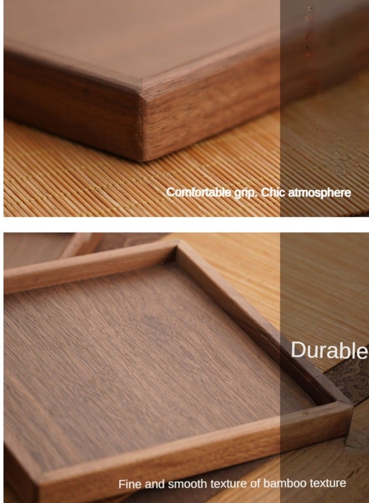Wooden trays, dessert trays, coffee and Tea cup plate, home storage tray, home décor,one piece - Image 5
