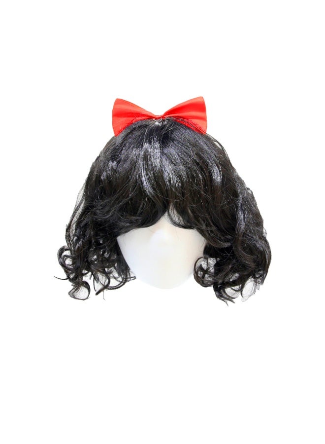 Anime Role-Playing Long Straight Hair Party Wig, PS373 Snow White Wig