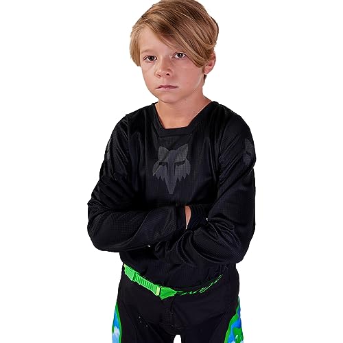 Fox Racing Youth 180 Motocross Dirt Bike Jersey BlackBlack Small - Image 3