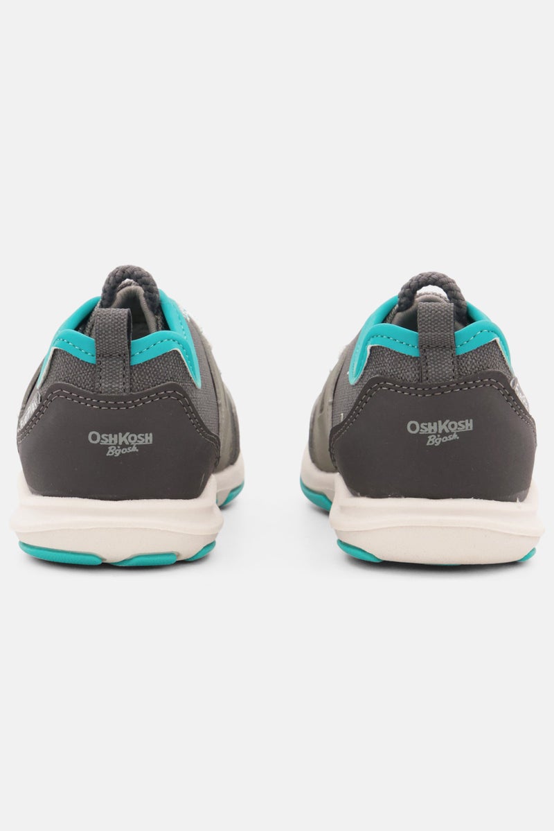 OSHKOSH B'gosh أحذية كاجوال للأطفال الأولاد، رمادي كومبو - Image 4