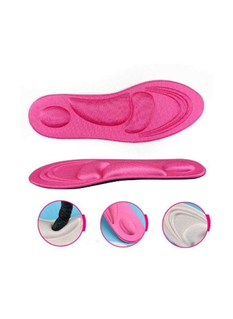 We Happy - 4D Foam Comfort Shoe Insole Help Against Foot Pain Cushioning Metatarsal Arch and Heel Support - Image 1