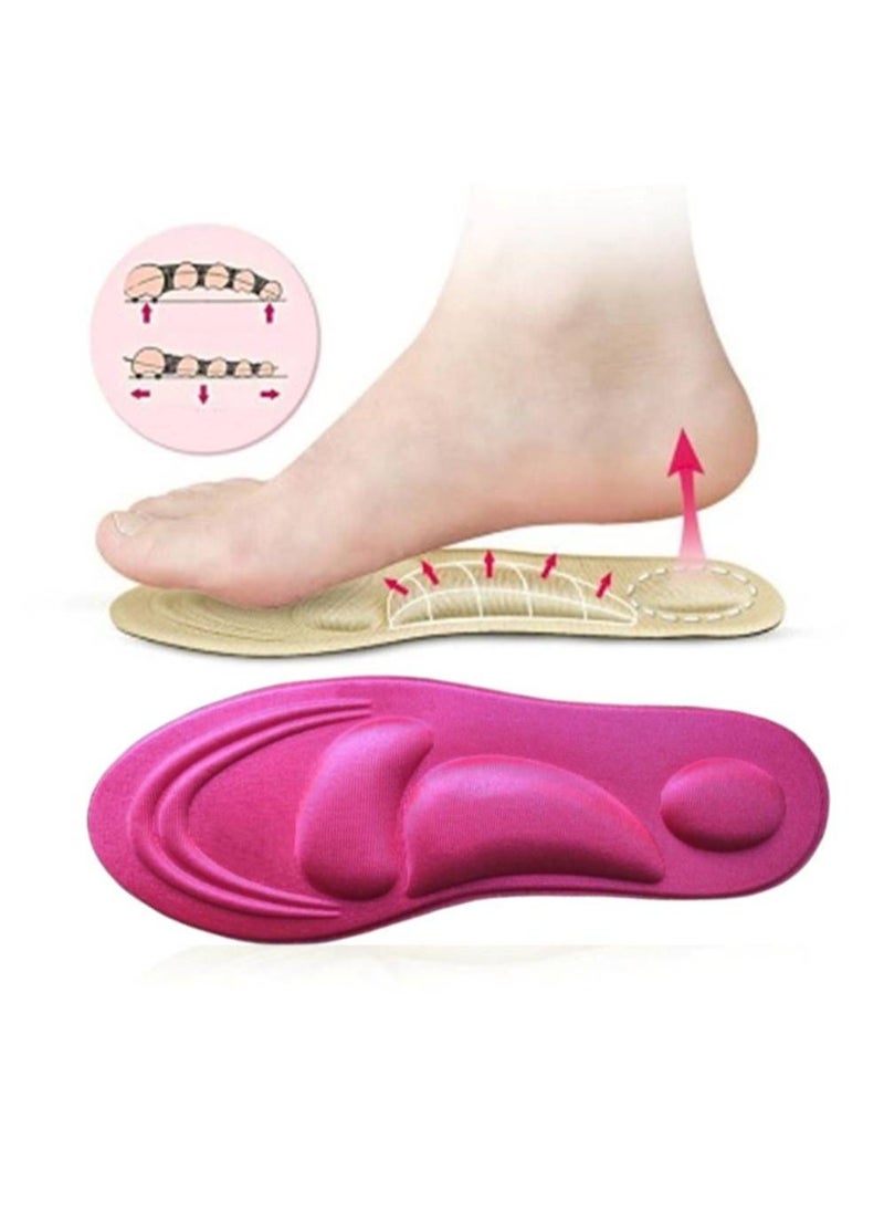 We Happy - 4D Foam Comfort Shoe Insole Help Against Foot Pain Cushioning Metatarsal Arch and Heel Support - Image 1