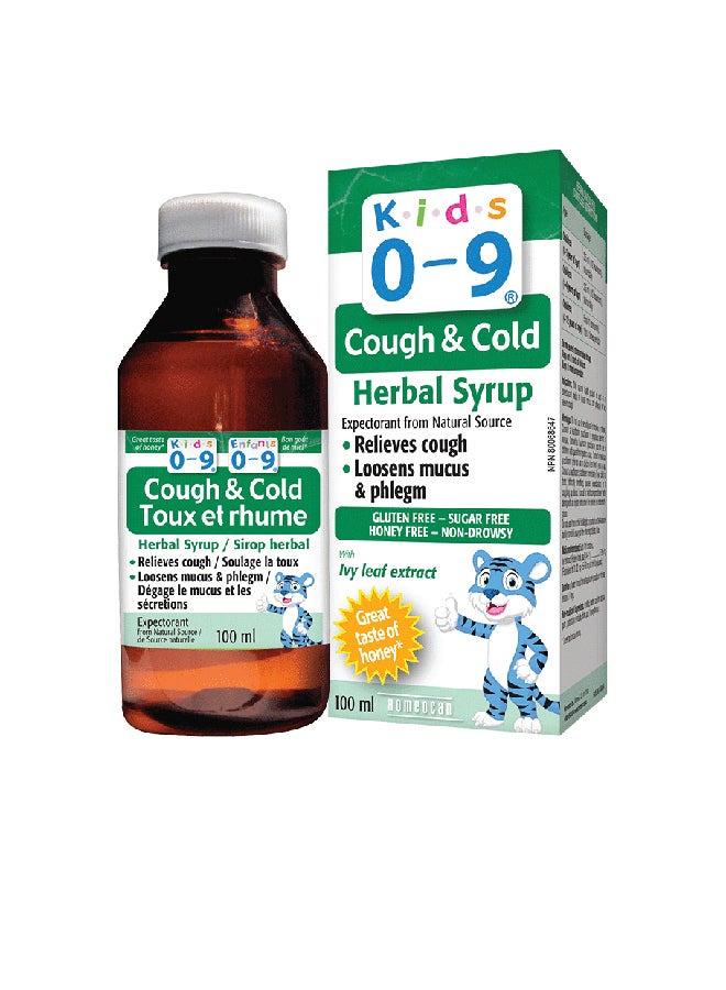 Generic Generic Kids 0-9 Homeopath Cough & Cold Syrup- 100Ml 