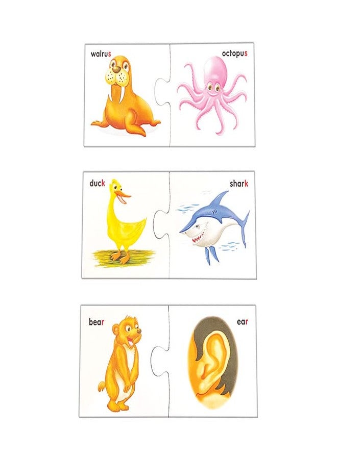 Creative's Beginning Sounds + Ending Sounds Combo Pack, Phonemic Awareness, Education Match-up Fun Game, Educational Games for, Puzzle Games for Preschool Kids, Kindergarten Toddler - Ages- 3 & Up - Image 5
