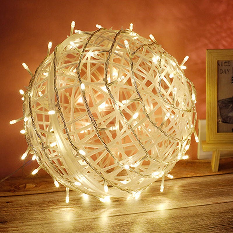 Led Rattan Ball Lights Outdoor Street Festival Waterproof Hanging Tree Ball Lights Special for Landscape and Lighting Projects - Image 4