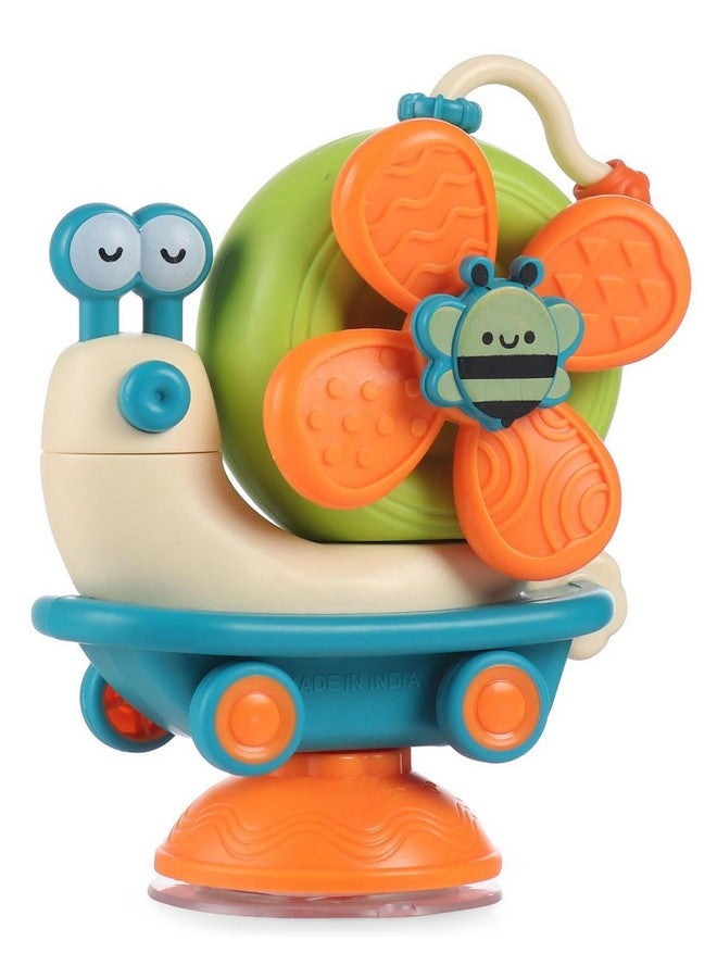 بلس بوينت ألعاب دوارة على شكل حلزون من PLUSPOINT للأطفال | ألعاب دوارة ملونة للنوافذ والحمام للأطفال الصغار | ألعاب مونتيسوري الحسية الجذابة لتعزيز المهارات الحركية الدقيقة وأنشطة التعلم، متعددة الألوان - Image 2