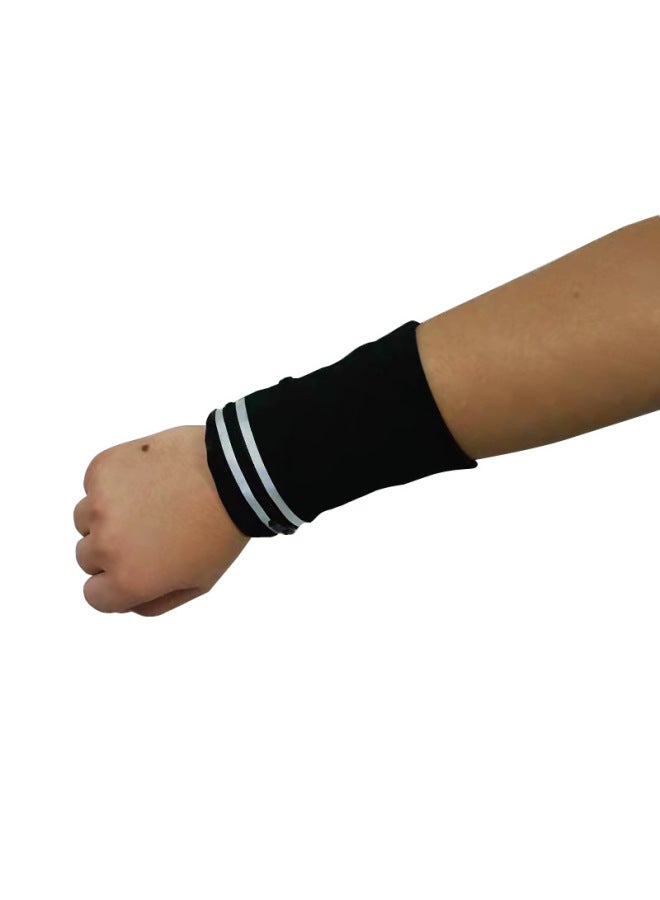 Generic Sports Running Wrist Bag Arm Belt Men And Women Running Mobile Phone Arm Bag Outdoor Storage Coin Purse Gift Arm Bag-Color:Reflective Black-Capacity:Below 20L - Image 1