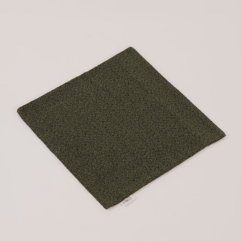 Boutique Blanche Poly Boucle Cushion Cover Without Filling 45*45Cm, Green - Image 3