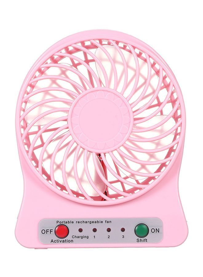 نيبمينينت مروحه محموله مزوده ب 3 منافذ USB HQD-314 وردي - Image 1