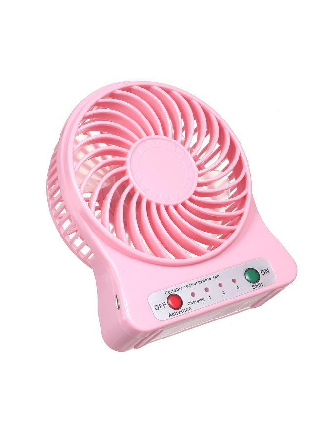 نيبمينينت مروحه محموله مزوده ب 3 منافذ USB HQD-314 وردي - Image 2