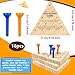 Haconba 16 Packs Wooden Peg Game Tricky Triangle Peg Board Game Family Wood Puzzles Strategy Toy for Kids Adult Family Travel Gathering Jump Games - Image 4