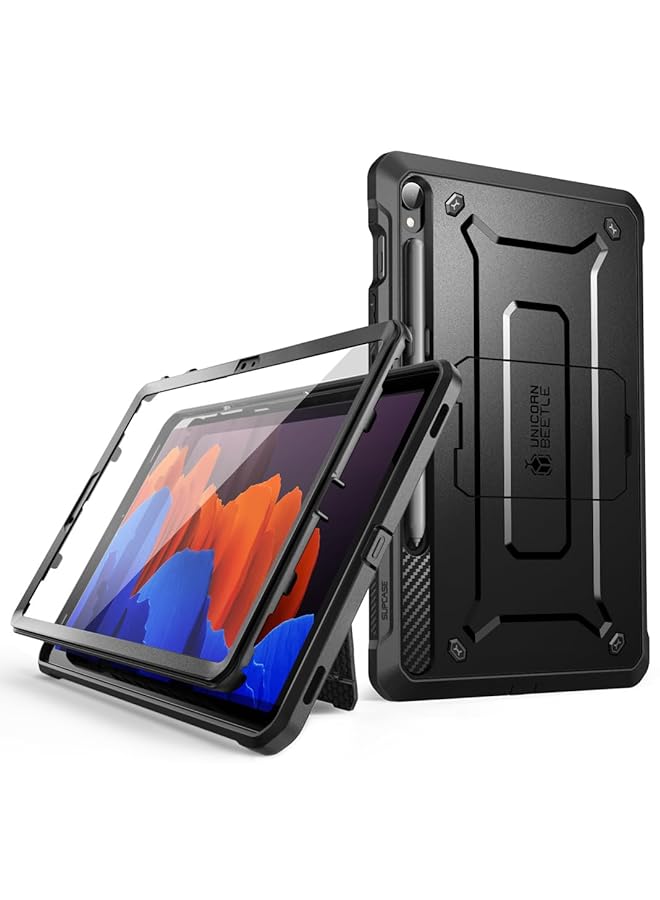 SupCase Unicorn Beetle Pro Series Case Designed For Samsung Galaxy Tab S9 11 Inch 2023 Release With Built In Screen Protector And S Pen Holder Full Body Rugged Heavy Duty Case Black - Image 1