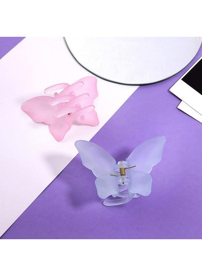 Chanderkash CHRONEX Set of 2 Pcs Claw Clip Butterfly Clips Big Clutchers for Hair Clutcher for Women & Girls - Image 2