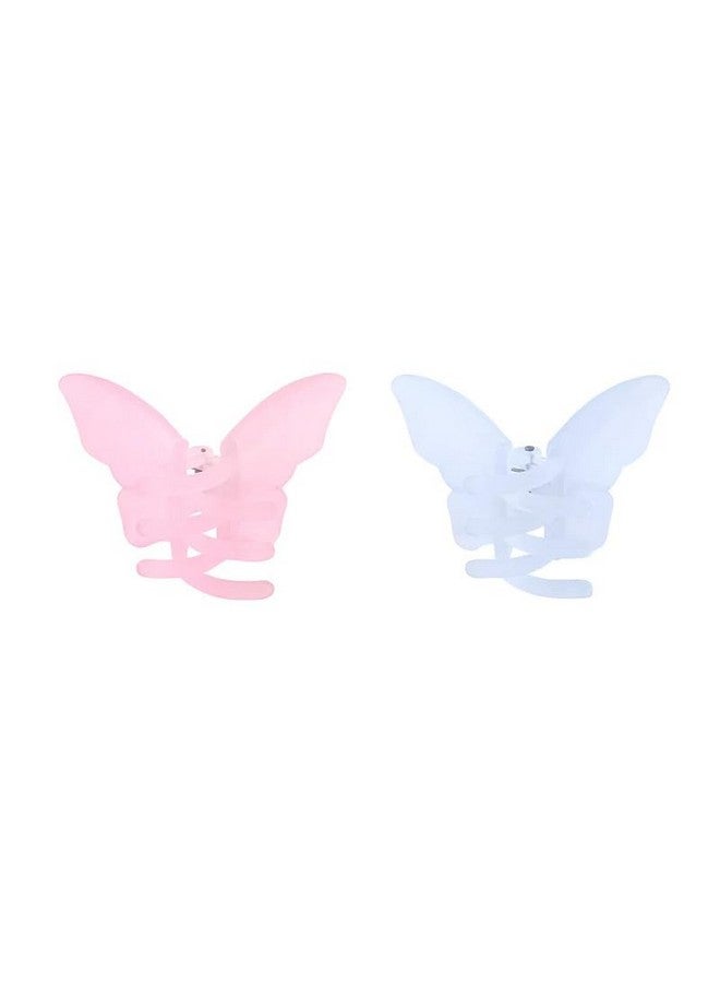Chanderkash CHRONEX Set of 2 Pcs Claw Clip Butterfly Clips Big Clutchers for Hair Clutcher for Women & Girls - Image 5