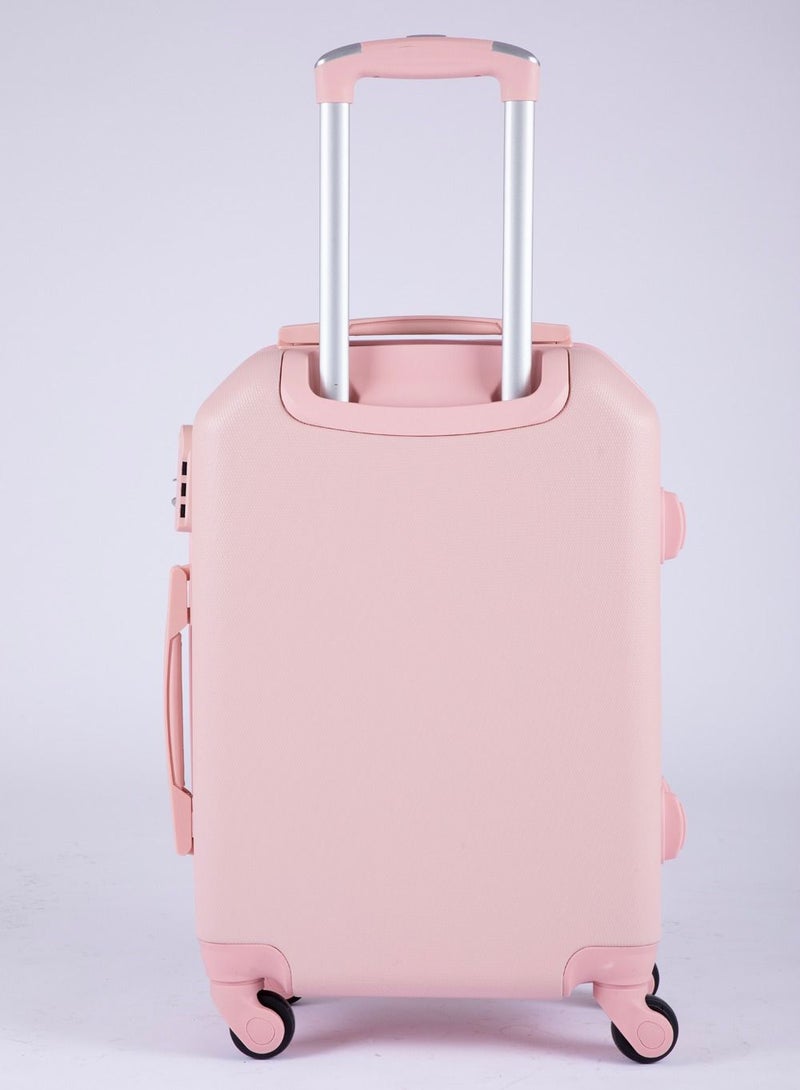 LIMRA Cabin Carry Check-In Luggage Trolley Size 20 inch Pink - Image 2
