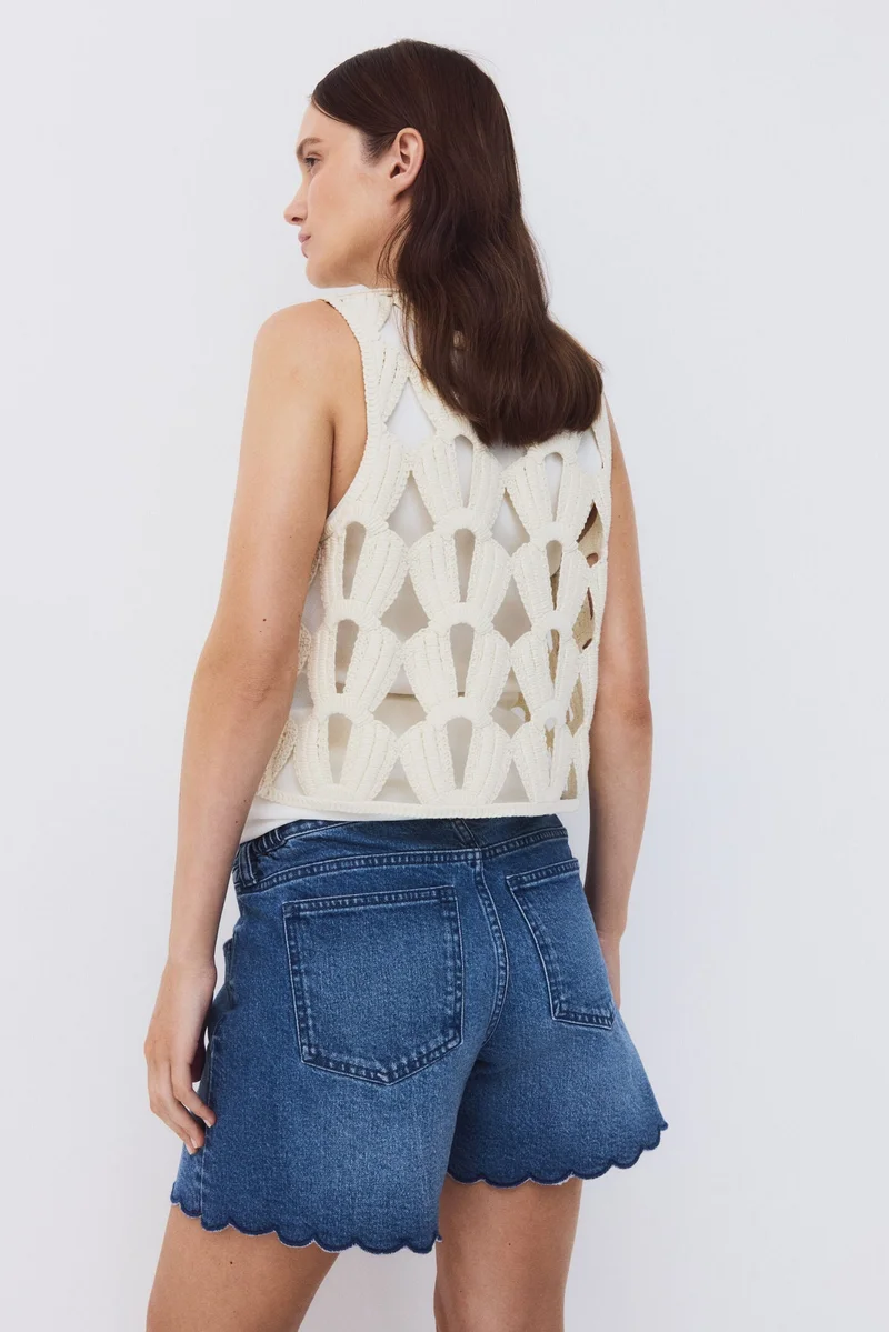 H&M  MAMA Denim shorts for Women | Best Price UAE