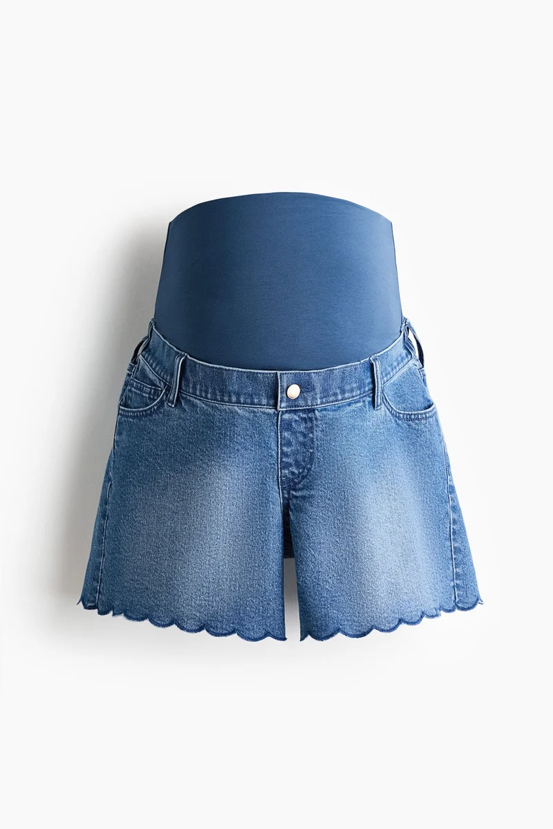 H&M  MAMA Denim shorts for Women | Best Price UAE