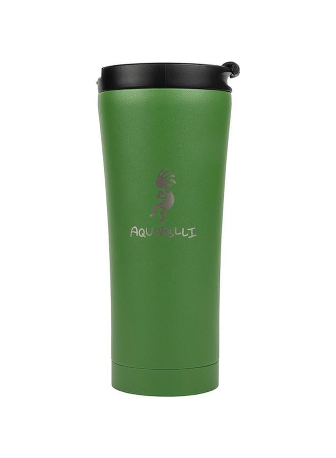 اكوابيلي كوب سفر معزول مزدوج الجدار C116، أخضر صفصاف، 480 مل، 90081 - Image 1