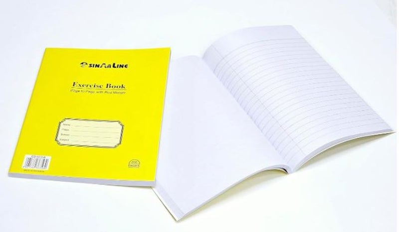 Sinarline Exercise Notebook - Page To Page