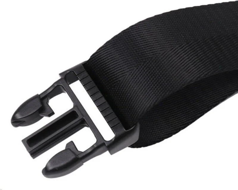 Başkent Çanta Başkent Bag Black 3 Pieces Luggage Suitcase Seat Belt