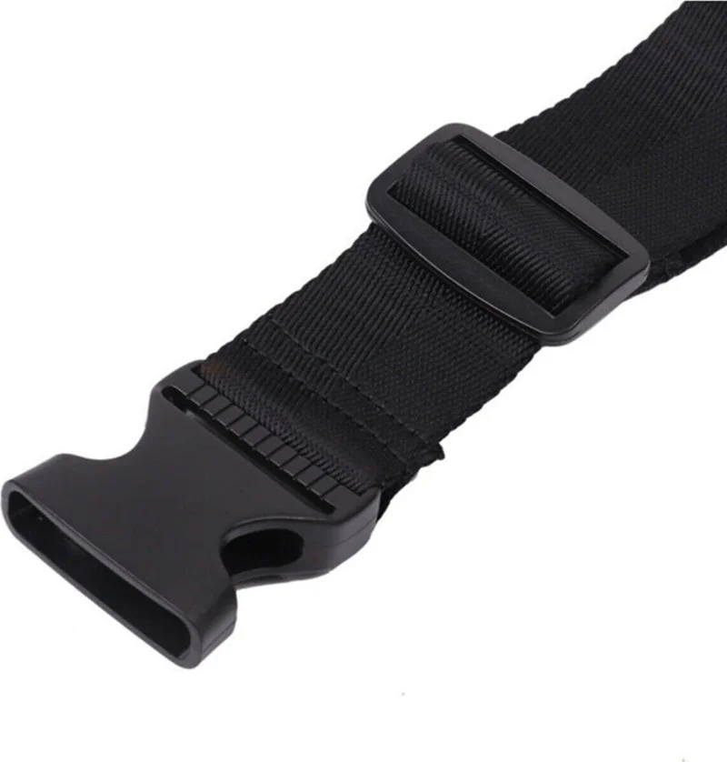 Başkent Çanta Başkent Bag Black 3 Pieces Luggage Suitcase Seat Belt