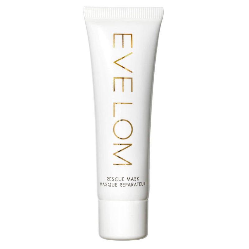 EVE LOM Rescue Mask | Facial mask that purifies and hydrates at the same time. Honey-infused Kaolin Clay conditions skin while ground almonds gently exfoliate when dried mask is buffed off to reveal a brighter complexion. Hydrates up to 72 hours. - Image 1