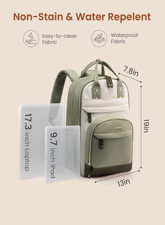 لوف فوك حقيبة ظهر LOVEVOOK للكمبيوتر المحمول للنساء مع جيب كبير لحمل الأكواب، مقاس 15.6 بوصة، مناسبة للمدرسة والجامعة، وللممرضات والمعلمات، وللعمل والسفر، ولأجهزة الكمبيوتر المحمولة، متوفرة بألوان بيج وأبيض مائل للبيج وأصفر ترابي. - Image 4