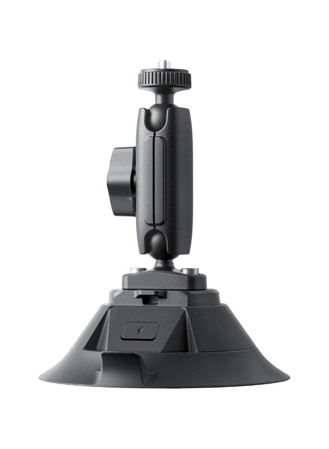 Insta360 حامل كوب شفط كهربائي | حامل كاميرا أكشن للسيارة مع رأس كروي مزدوج قابل للتعديل لقيادة الطرق الوعرة، شفط تلقائي، مراقبة الشفط وعمر البطارية، لقطات من منظور ثالث في لعبة GTA - Image 4