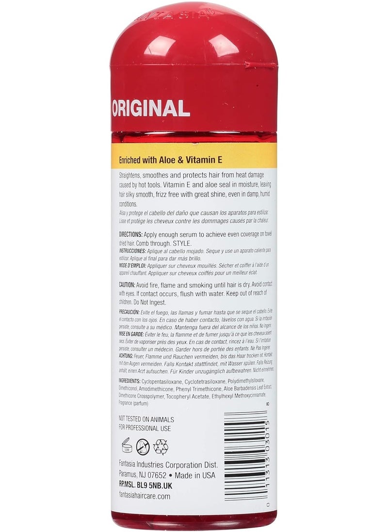 Fantasia - Fantasia High Potency IC Heat Protector Straightening Serum, Hair Polisher, 6 oz. - Image 1