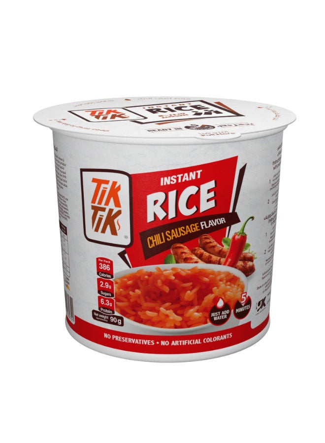 سعر ومواصفات Tik Tik Instant Rice Chili Sausage Flavor 90 gram (Z0745C2826F71BCE371AFZ) على Noon EG