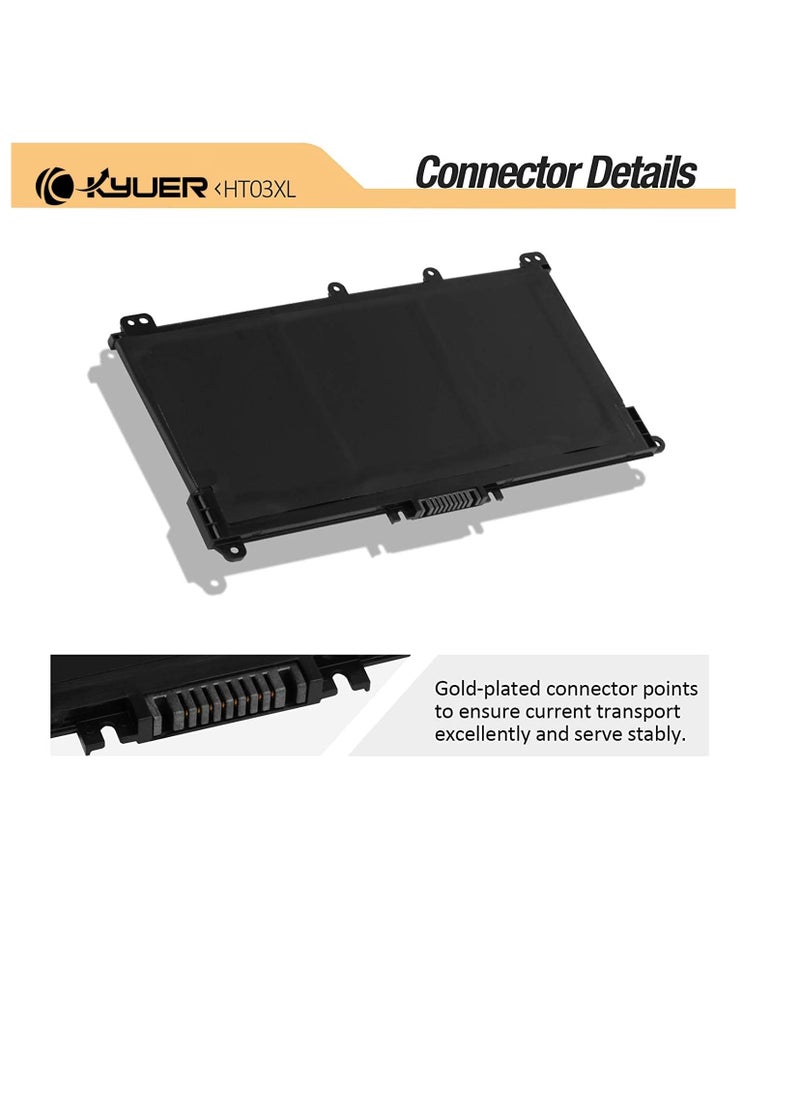 Generic - HT03XL HT03041XL Battery L11119-855 for HP Pavilion 15-CS 15-CW 15-DA 15-DB 15-DQ 15-DW 14-CE 14-CF 14-CK 14-DH 14-DK 14-DQ 17-CA 17-by HSTNN-UB7 J HSTNN-DB8R HSTNN-DB8S L11421-2C2 L11421-542 - Image 1