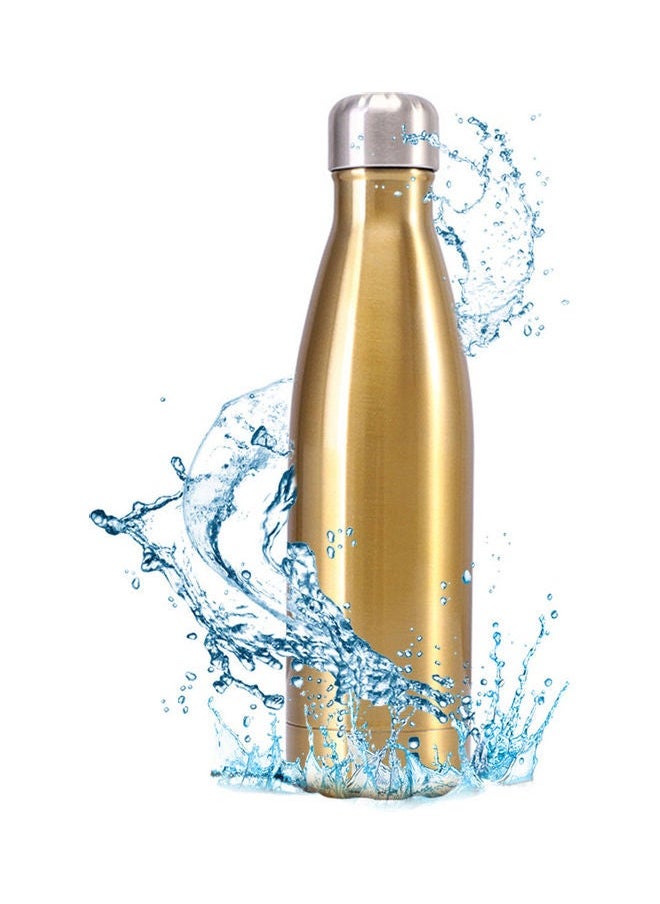 Beauenty 500ML Stainless Steel Vacuum Insulated Water Bottle Cola Shape Keep 12 Hours Cold  Hot Reusable Metal Leak-Proof Sports Flask 28*8*9cm  - Image 1