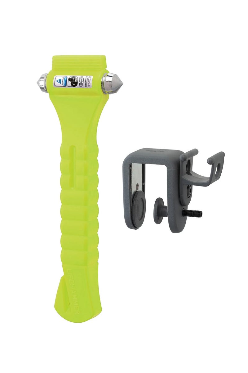 Lifehammer Brand Safety Hammer, the Original Emergency Escape and Rescue Tool with Seatbelt Cutter, Made in the Netherlands, Glow Yellow - Image 5