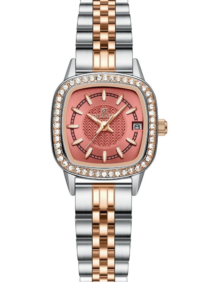 REWARD Wrist Watch for Women Luxury Ladies Watches Women's Bracelet Watch Small Stainless Steel Analog 3ATM Waterproof Watches for Women - Image 2