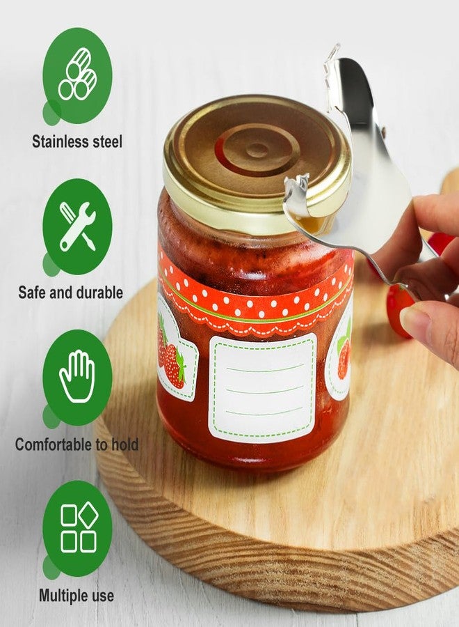 QWLWBU 2 PCS Mason Jar Opener No Lid Dents or Damage,Multi-Purpose for Bottle Opener and Various Lids Canning Jar Opener,Easy Twis-t Manual Handheld Top Remover Bottle Opener Made For Lifetime - Image 5