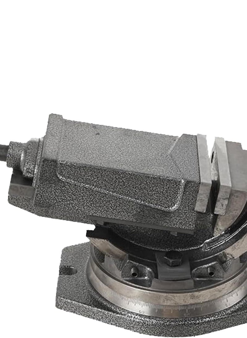 GGOOT 2 Axis Tilting Vice, 100 mm Adjustable Hardware Swivel Jaw Clamp, Cross Slide Vice Work Bench Tool, 360° Adjustable Angle, Tilting Angle Vice for Drilling Milling Grinding  - Image 1