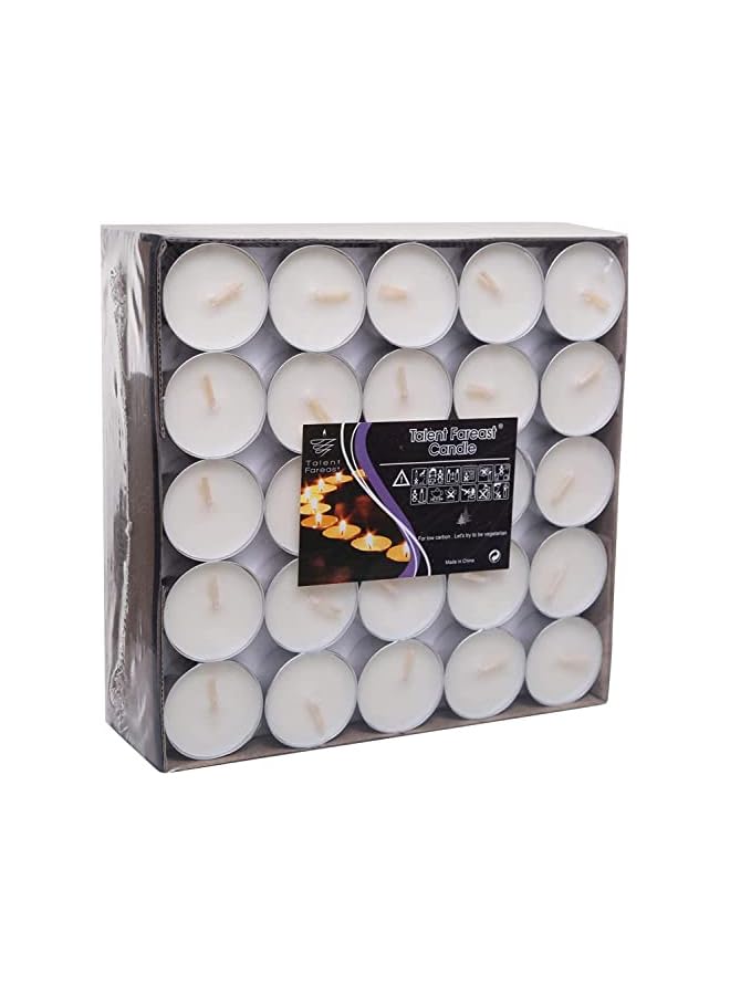 PROMASS Decorative Candles Small Tealight Scented Candles Pack of 50, Perfumed Candles Home Decor, Dinner, White, SELZ-TMM - Image 2